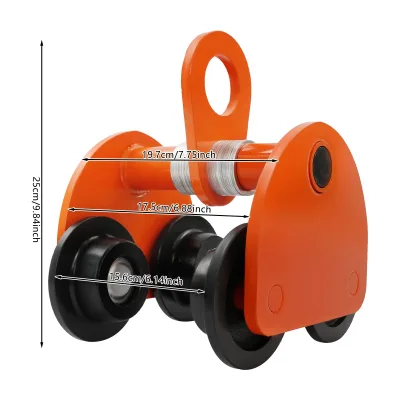 Chariot à poutres manuel 2 tonnes – image 2