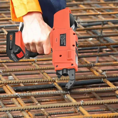 Machine à attacher les barres d'acier