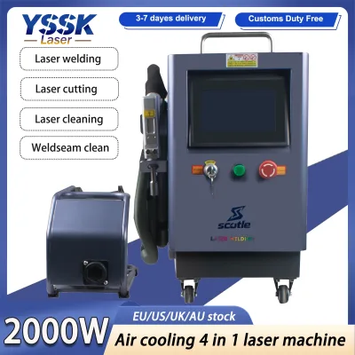 Machine laser portative 4 en 1, 2000 W