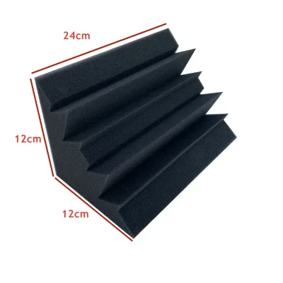 Mousse acoustique noire, pièges à basses – image 3