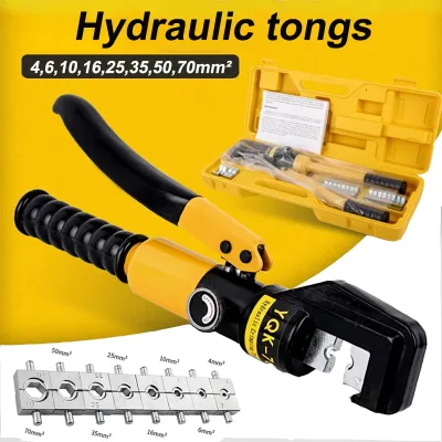 Pince à sertir hydraulique 8 matrices