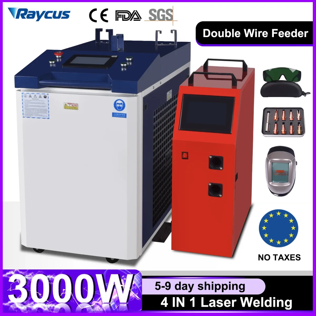 Soudeuse laser portative 4 en 1